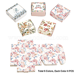 Flower Pattern Paper Gift Boxes&nbsp;CON-PH0002-11
