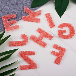 Alphabet Rhinestone Patches&nbsp;FW-TAC0001-01D
