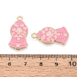 Alloy Enamel Pendants&nbsp;ENAM-T024-12B-G