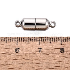 304 Stainless Steel Magnetic Clasps&nbsp;STAS-N127-01A-P