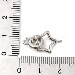 Brass Fold Over Clasps&nbsp;KK-M270-15P