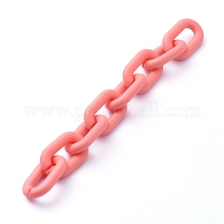 Handmade Acrylic Cable Chains&nbsp;AJEW-JB00630-01