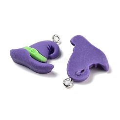 Halloween Theme Opaque Resin Pendants&nbsp;RESI-N039-85