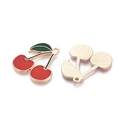 Alloy Enamel Pendants&nbsp;ENAM-T024-59A-G