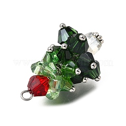 Glass Pendants&nbsp;PALLOY-JF04431-02
