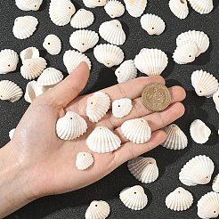 200G Natural Shell Pendants&nbsp;SSHEL-YW0001-14