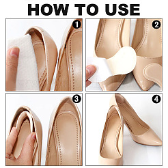 12 Style Foam Heel Grips&nbsp;AJEW-PH0004-46