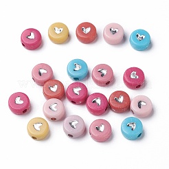 Opaque Acrylic Beads&nbsp;PACR-N006-50-B02
