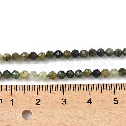 Natural Green Tourmaline Beads Strands&nbsp;G-RM241221-B34