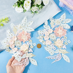 Lace Embroidery Sewing Fiber&nbsp;PATC-WH20021-001C