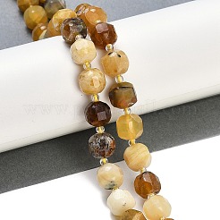 Natural Yellow Opal Beads Strands&nbsp;G-B125-O06-01