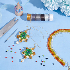 Nylon Beading Thread&nbsp;NWIR-WH0005-10E