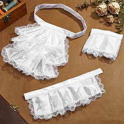 Polyester Lace Collar & Oversleeves&nbsp;AJEW-WH0709-242A