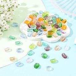 100Pcs 10 Styles Glass Imitation Austrian Crystal Beads&nbsp;GLAA-YW0005-64