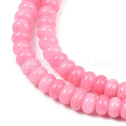 Dyed Natural White Jade Beads Strands&nbsp;G-G107-A28-01