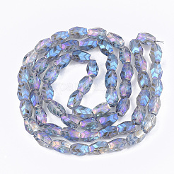 Electroplate Glass Beads Strands&nbsp;EGLA-T018-02