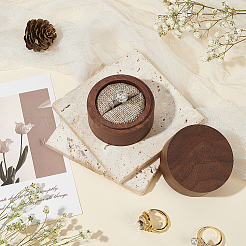 Round Wood Rings Storage Boxes&nbsp;AJEW-WH0166-16A