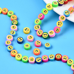 Handmade Polymer Clay Beads Strands&nbsp;X-CLAY-T020-05