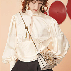 3Pcs 3 Colors Zinc Alloy Wheat Chain Bag Straps&nbsp;FIND-WR0009-19