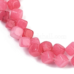 Dyed Natural Rhodonite Beads Strands&nbsp;G-A257-A19-01