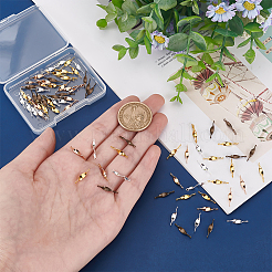 80Pcs 4 Colors Brass Connector Charms&nbsp;KK-PH0004-94