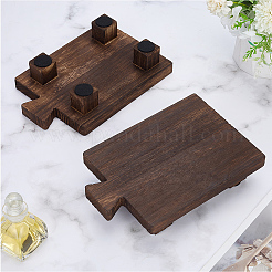 2Pcs Wooden Soap Display Pedestals&nbsp;ODIS-GO0001-17