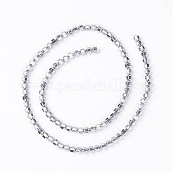 Non-Magnetic Synthetic Hematite Beads Strands&nbsp;G-D800-12G