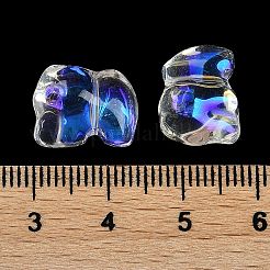 Spray Painted Glass Beads&nbsp;GLAA-Z007-04A