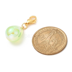 Rainbow Iridescent Acrylic Teardrop Pendant Decorations&nbsp;HJEW-JM01086