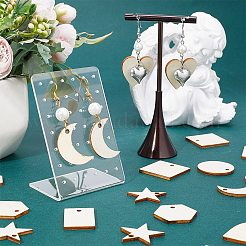 DIY Geometry Dangle Earring Making Kit&nbsp;DIY-SC0021-62