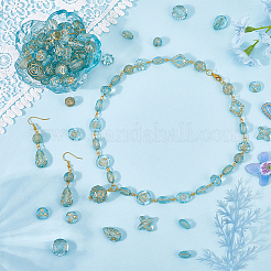2 Bags Transparent Acrylic Beads&nbsp;MACR-PA0001-17A