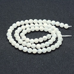 Natural Rainbow Moonstone Beads Strands&nbsp;G-P342-02B-6mm-AB+