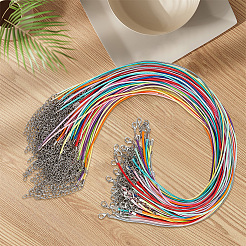 100Pcs 1.5MM Round Polyester Braided Cord Necklace Making&nbsp;MAK-CL0001-03