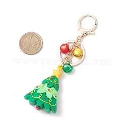 6Pcs 6 Styles Christmas Theme PVC Plastic Keychains&nbsp;KEYC-JKC01349