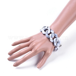 Imitation Gemstone Style Acrylic Bracelets&nbsp;BJEW-JB04583