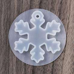 Christmas Snowflake DIY Silicone Pendant Molds&nbsp;DIY-A054-01A