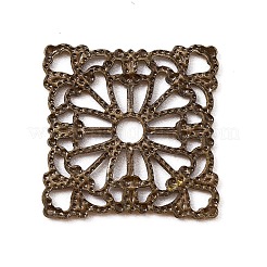 Tibetan Style Brass Filigree Joiners Links&nbsp;LS-FIND-TAC0002-038AB