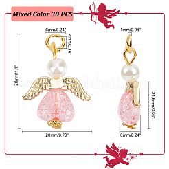 30Pcs Transparent Acrylic Pendants&nbsp;FIND-PH0008-05