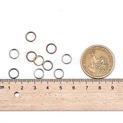 Mixed Color Iron Split Rings&nbsp;JRD8MM-M