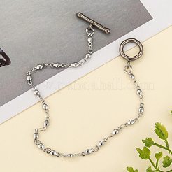 Brass Ring Toggle Clasps &nbsp;KK-L116-30B
