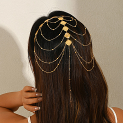 Bohemian Brass Long Tassel Coin Head Chain&nbsp;DY4266