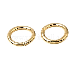 Brass Open Jump Rings&nbsp;KK-CBA1A60-06B-G