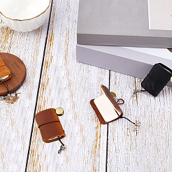 4Pcs 4 Colors Leather Notebook&nbsp;AJEW-CL0005-41