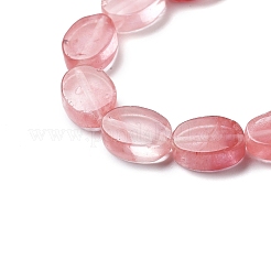 Cherry Quartz Glass Beads Strands&nbsp;G-P559-B03-01