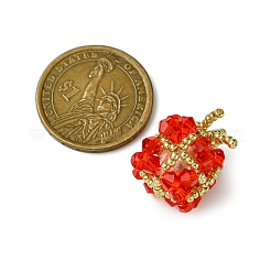 Christmas Seed Beads Beaded Charms&nbsp;PALLOY-MZ00299-01