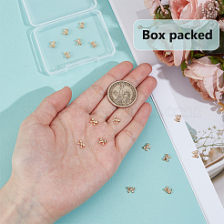 16Pcs Brass Micro Pave Cubic Zirconia Charms&nbsp;KK-BC0014-45D