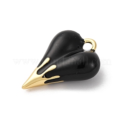 Brass Enamel Pendants&nbsp;KK-Q098-19G-A