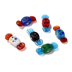 Handmade Lampwork Beads Strands&nbsp;LAMP-I022-24