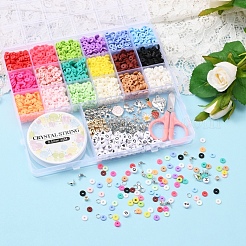 DIY Heishi Jewelry Set Making Kit&nbsp;DIY-YW0005-52