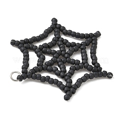 Halloween Theme Glass Seed Beads&nbsp;PALLOY-MZ00778-01